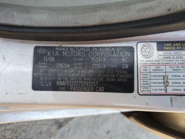 2007 KIA Spectra EX