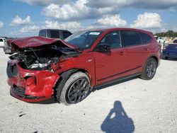 Salvage cars for sale from Copart Arcadia, FL: 2023 Acura MDX A-Spec