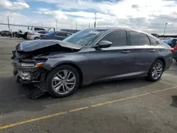 Salvage cars for sale at Wilmington, CA auction: 2019 Honda Accord LX