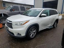 Toyota Highlander salvage cars for sale: 2015 Toyota Highlander XLE