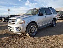 Ford Expedition salvage cars for sale: 2017 Ford Expedition XLT