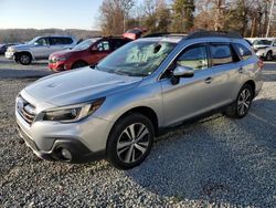 Salvage cars for sale from Copart Concord, NC: 2018 Subaru Outback 2.5I Limited