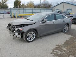 Salvage cars for sale from Copart Wichita, KS: 2017 Chevrolet Malibu LT