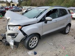 Salvage cars for sale from Copart Knightdale, NC: 2018 Ford Ecosport SE