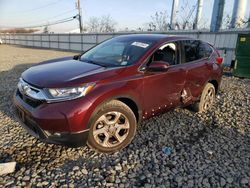 Salvage cars for sale from Copart Windsor, NJ: 2019 Honda CR-V EX