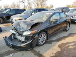 Salvage cars for sale from Copart Bridgeton, MO: 2012 Honda Civic EX