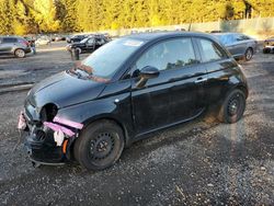 Salvage cars for sale from Copart Graham, WA: 2014 Fiat 500 POP