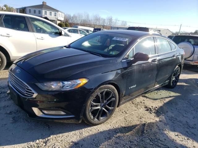 2018 Ford Fusion SE Hybrid