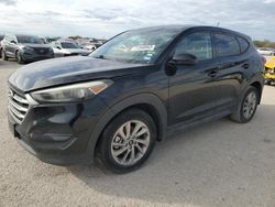 Salvage cars for sale at San Antonio, TX auction: 2017 Hyundai Tucson SE