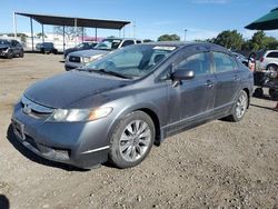 Honda salvage cars for sale: 2009 Honda Civic EX