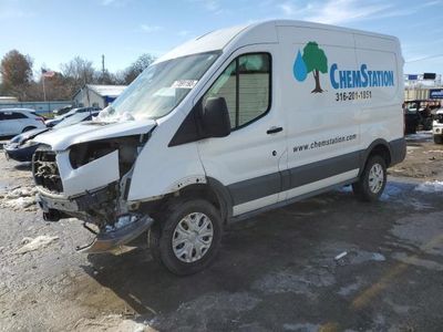 Salvage cars for sale from Copart Wichita, KS: 2017 Ford Transit T-250