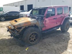 Salvage cars for sale at Jacksonville, FL auction: 2022 Jeep Wrangler Unlimited Rubicon 392