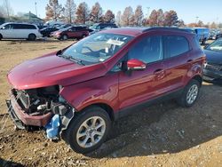 Salvage cars for sale at Cahokia Heights, IL auction: 2021 Ford Ecosport SE