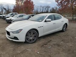Salvage cars for sale from Copart Baltimore, MD: 2016 Maserati Ghibli S