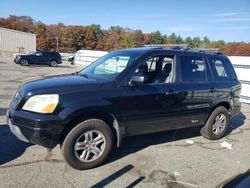 Salvage cars for sale at Exeter, RI auction: 2005 Honda Pilot EXL