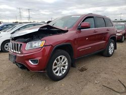 Vehiculos salvage en venta de Copart Elgin, IL: 2015 Jeep Grand Cherokee Laredo