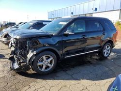 Ford salvage cars for sale: 2018 Ford Explorer XLT