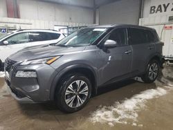 Salvage cars for sale at Elgin, IL auction: 2021 Nissan Rogue SV