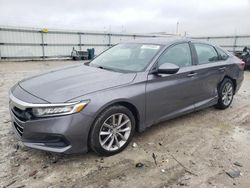 Honda Accord LX salvage cars for sale: 2021 Honda Accord LX