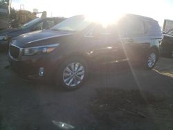 KIA Sedona EX Vehiculos salvage en venta: 2015 KIA Sedona EX