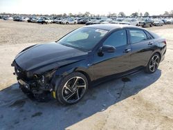 Salvage cars for sale at Sikeston, MO auction: 2023 Hyundai Elantra N Line