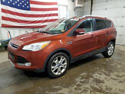 Salvage cars for sale from Copart Lyman, ME: 2015 Ford Escape Titanium