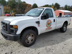 Salvage cars for sale at Mendon, MA auction: 2009 Ford F350 Super Duty