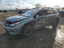 Salvage cars for sale from Copart London, ON: 2015 Subaru XV Crosstrek 2.0 Limited