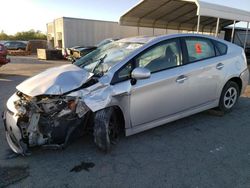 Salvage cars for sale from Copart Fresno, CA: 2015 Toyota Prius