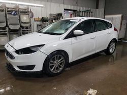 Salvage cars for sale from Copart Elgin, IL: 2018 Ford Focus SE