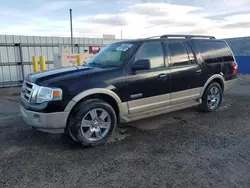 Ford salvage cars for sale: 2007 Ford Expedition EL Eddie Bauer