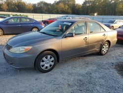 Toyota Camry le salvage cars for sale: 2002 Toyota Camry LE