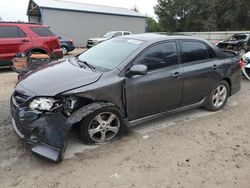 Salvage cars for sale from Copart Midway, FL: 2011 Toyota Corolla Base