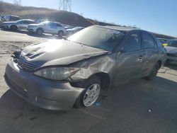 Toyota Camry LE salvage cars for sale: 2005 Toyota Camry LE