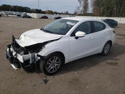 Salvage cars for sale from Copart Dunn, NC: 2017 Toyota Yaris IA