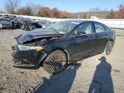Salvage cars for sale from Copart Grantville, PA: 2018 Ford Fusion TITANIUM/PLATINUM