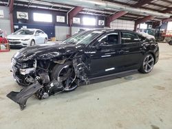 Salvage cars for sale at Assonet, MA auction: 2019 Audi S5 Premium Plus