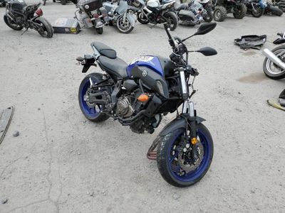 Salvage cars for sale from Copart York Haven, PA: 2020 Yamaha MT07