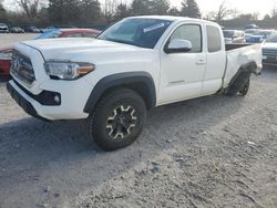 Salvage trucks for sale at Madisonville, TN auction: 2017 Toyota Tacoma Access Cab