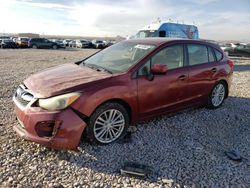 Subaru Impreza salvage cars for sale: 2012 Subaru Impreza Premium