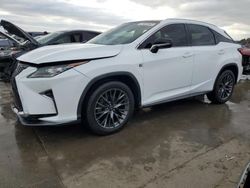 Lexus RX350 salvage cars for sale: 2018 Lexus RX 350 Base