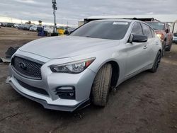 Salvage cars for sale at Brighton, CO auction: 2015 Infiniti Q50 Base