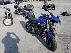 Salvage motorcycles for sale at York Haven, PA auction: 2007 Yamaha FZ6 SHG