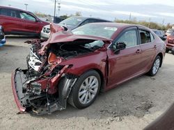 Salvage cars for sale at Indianapolis, IN auction: 2020 Toyota Camry LE