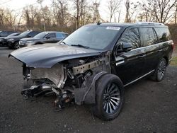 Salvage cars for sale from Copart Marlboro, NY: 2021 Lincoln Navigator Reserve