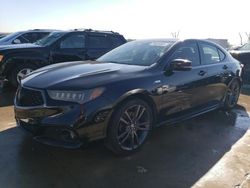Salvage cars for sale at Grand Prairie, TX auction: 2018 Acura TLX TECH+A