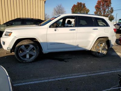 Salvage cars for sale from Copart Moraine, OH: 2014 Jeep Grand Cherokee Overland