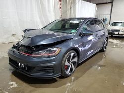 Salvage cars for sale from Copart Central Square, NY: 2018 Volkswagen GTI S