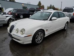 Salvage cars for sale at Portland, OR auction: 2003 Jaguar S-Type