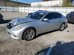 Salvage cars for sale from Copart Lexington, KY: 2012 Infiniti G37